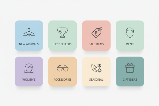 Complementary Categories (For Menu or Filters)