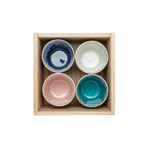 Gift box with 8 lungo glasses 19 cl