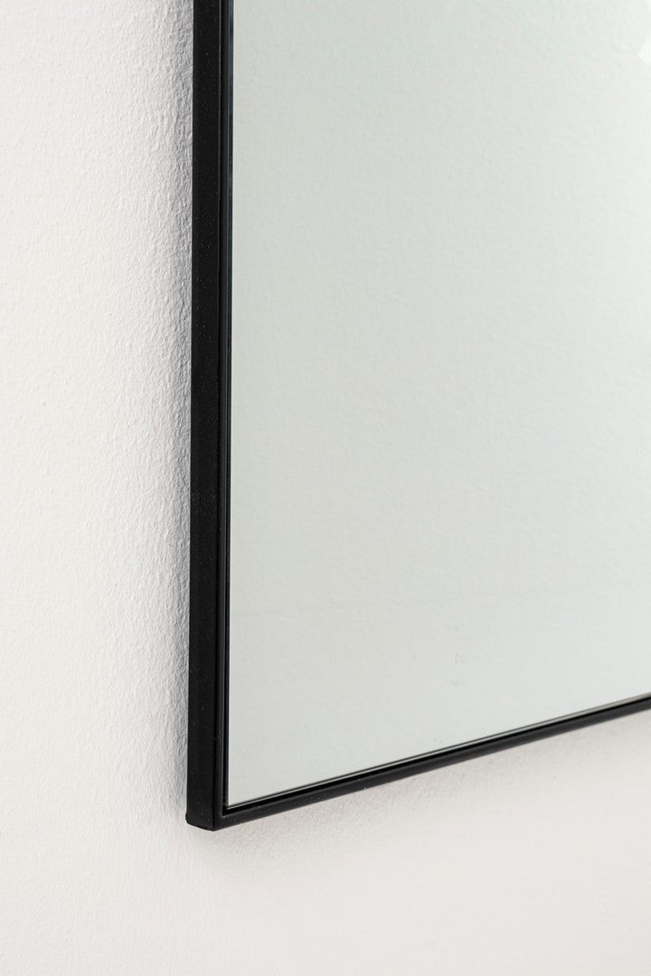 Full Length Wall Mirror 170 cm – Black Modern Decorative Mirror