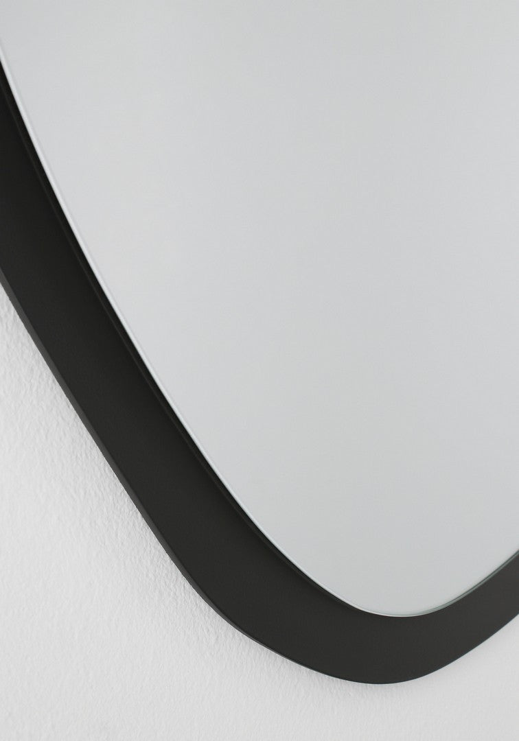 Wall Mirror 79 cm – Black Modern Decorative Mirror