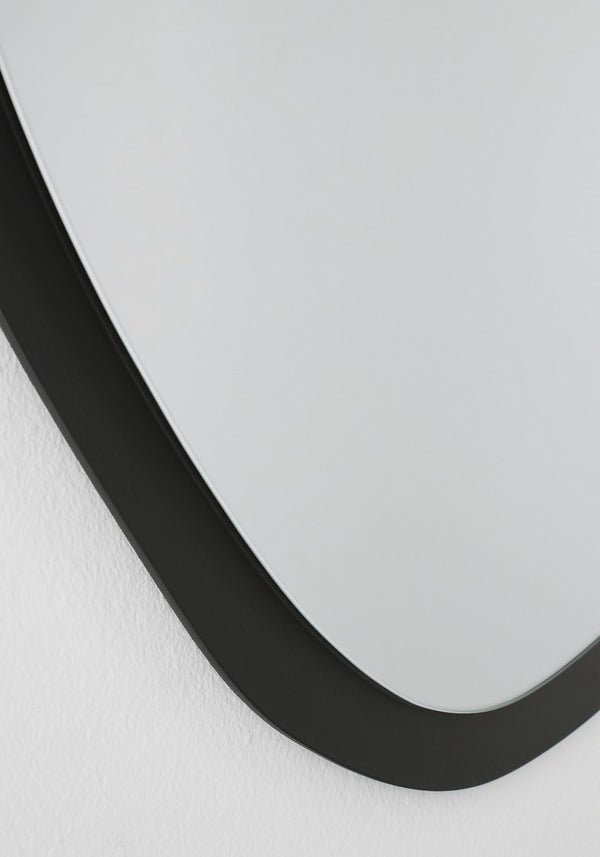 Wall Mirror 79 cm – Black Modern Decorative Mirror
