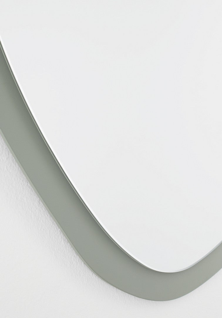 Wall Mirror 79 cm – Green Modern Decorative Mirror