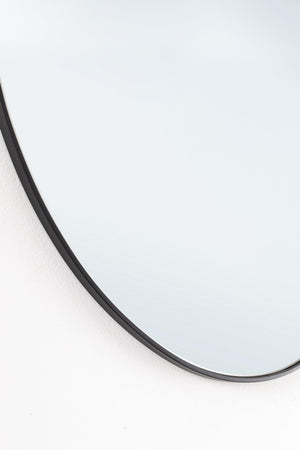 Wall Mirror 101 cm – Black Modern Decorative Mirror