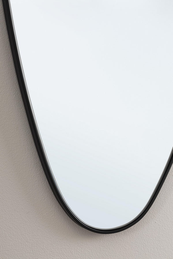 Wall Mirror 130 cm – Black Modern Decorative Mirror