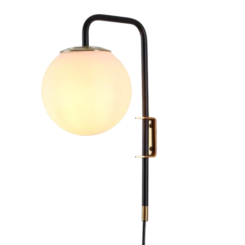 Bilsen Wall Sconce – Glass Globe H35