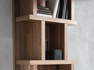 Walnut wood shelf