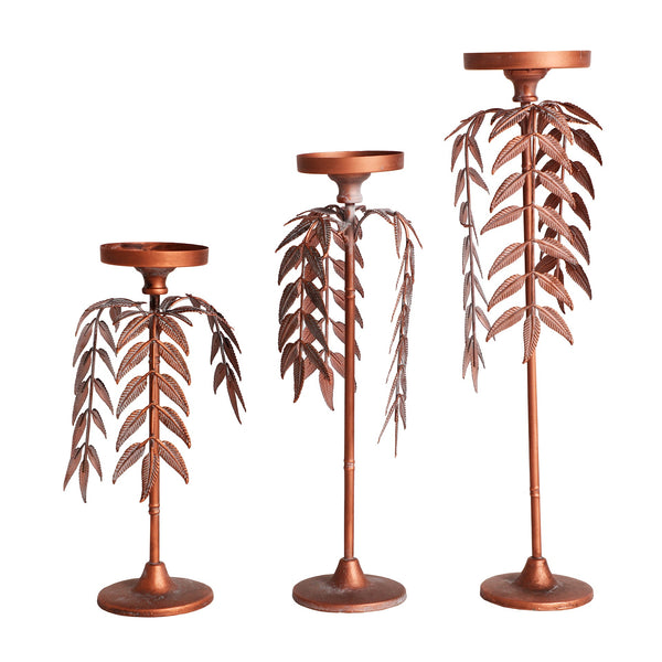 PALM TREE LUCERNE CANDLESTICK