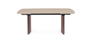 Extendable Dining Table 180–260 cm – Walnut Modern Table