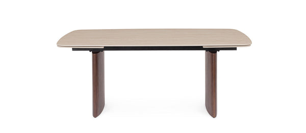 Extendable Dining Table 180–260 cm – Walnut Modern Table