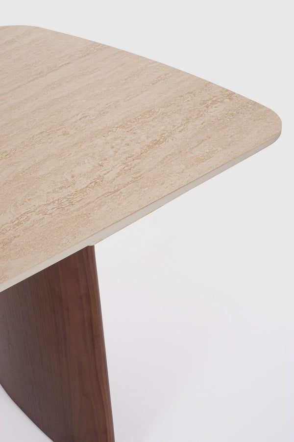 Extendable Dining Table 180–260 cm – Walnut Modern Table