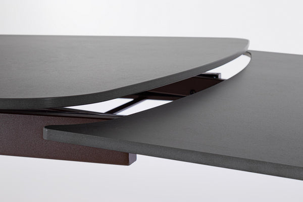 Extendable Dining Table 170–250 cm – Walnut & Grey Modern Table