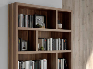 Walnut wood shelf