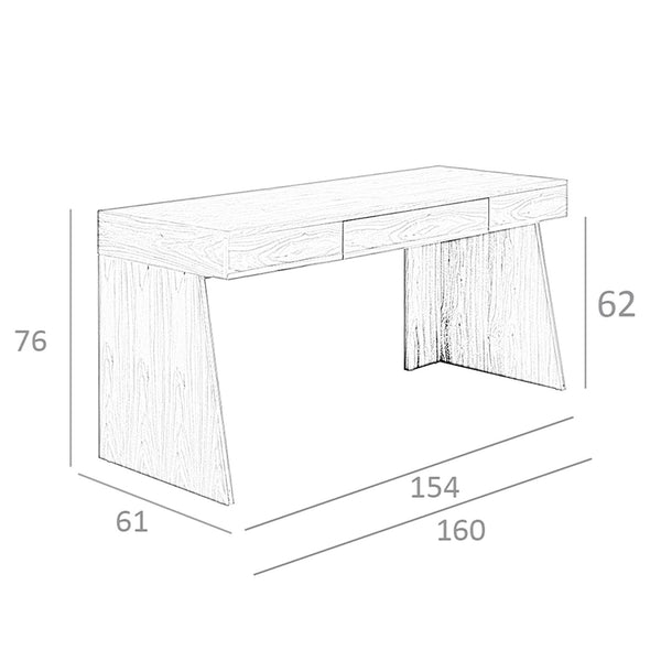 Walnut desk