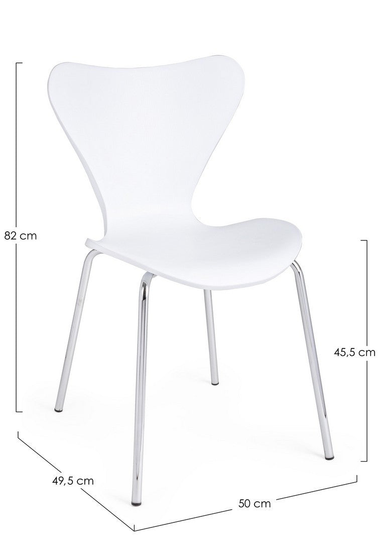 Dining Chair White Upholstered