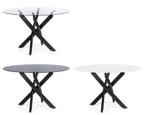 Round Table Base Black Finish