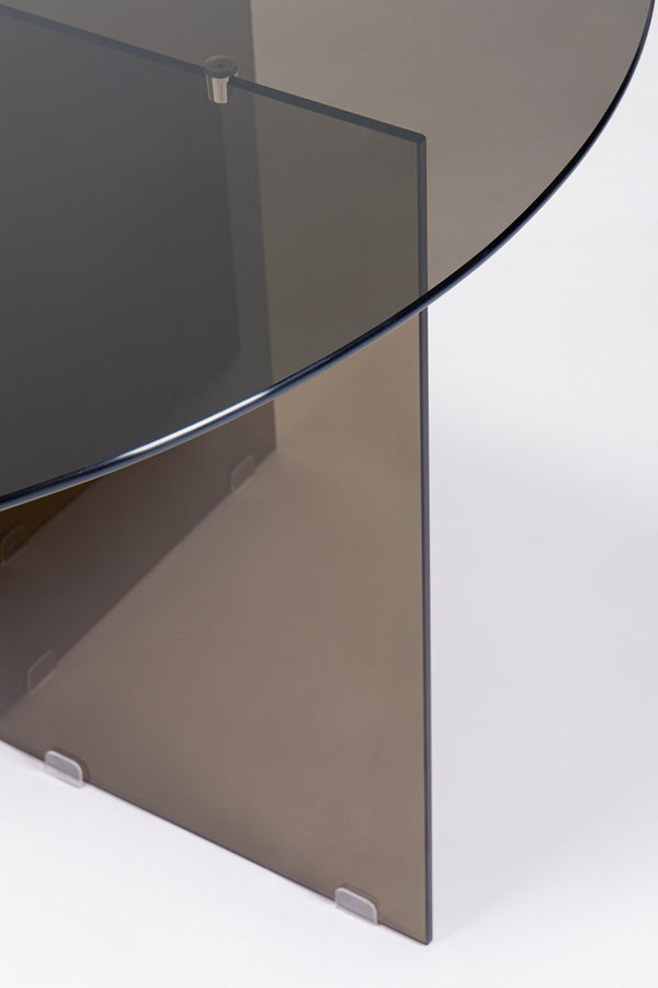 Round Dining Table Ø130 cm Amber Finish