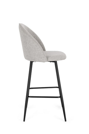 Bar Stool Ash Upholstered