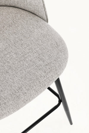 Bar Stool Ash Upholstered