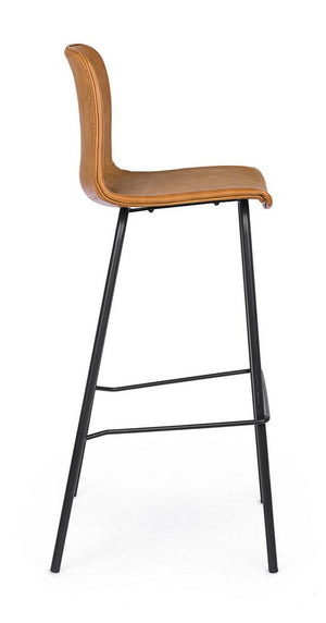 Bar Stool Vintage PU Leather