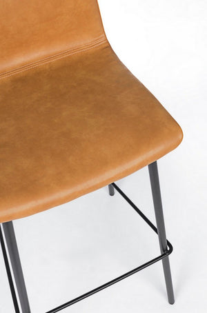 Bar Stool Vintage PU Leather