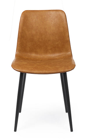 Dining Chair Vintage PU Leather