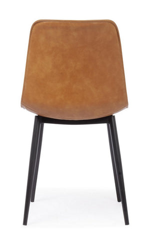 Dining Chair Vintage PU Leather