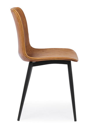 Dining Chair Vintage PU Leather