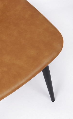 Dining Chair Vintage PU Leather