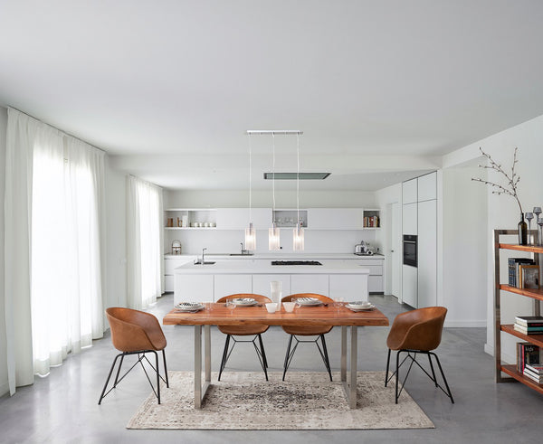 Dining Chair Vintage PU Leather