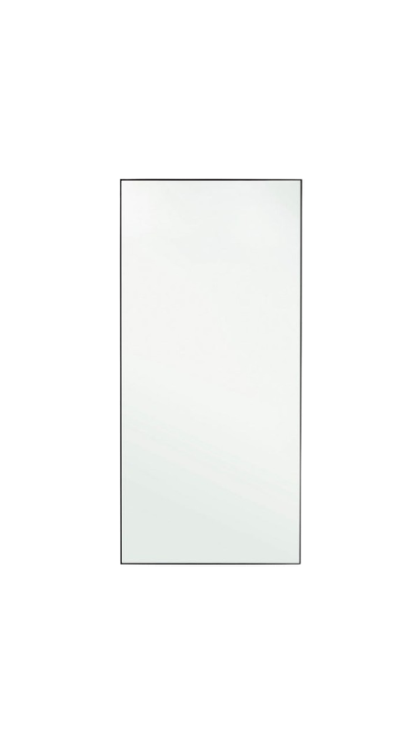 Full Length Wall Mirror 170 cm – Black Modern Decorative Mirror