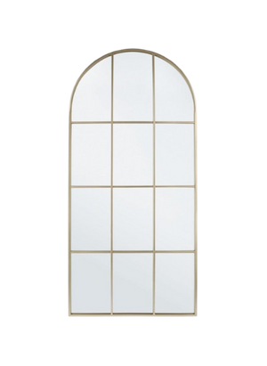 Full Length Window Style Mirror 170 cm – Gold Decorative Mirror