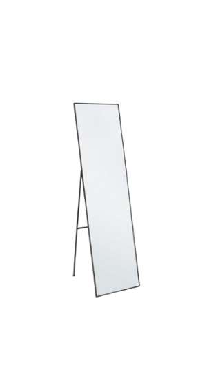 Full Length Standing Mirror 150 cm – Black Modern Mirror
