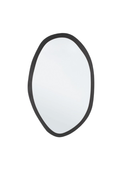 Wall Mirror 79 cm – Black Modern Decorative Mirror