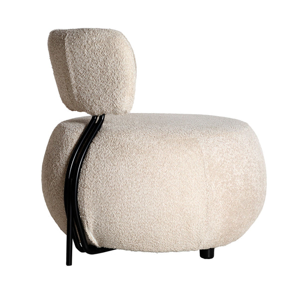 Boucle Valence Armchair