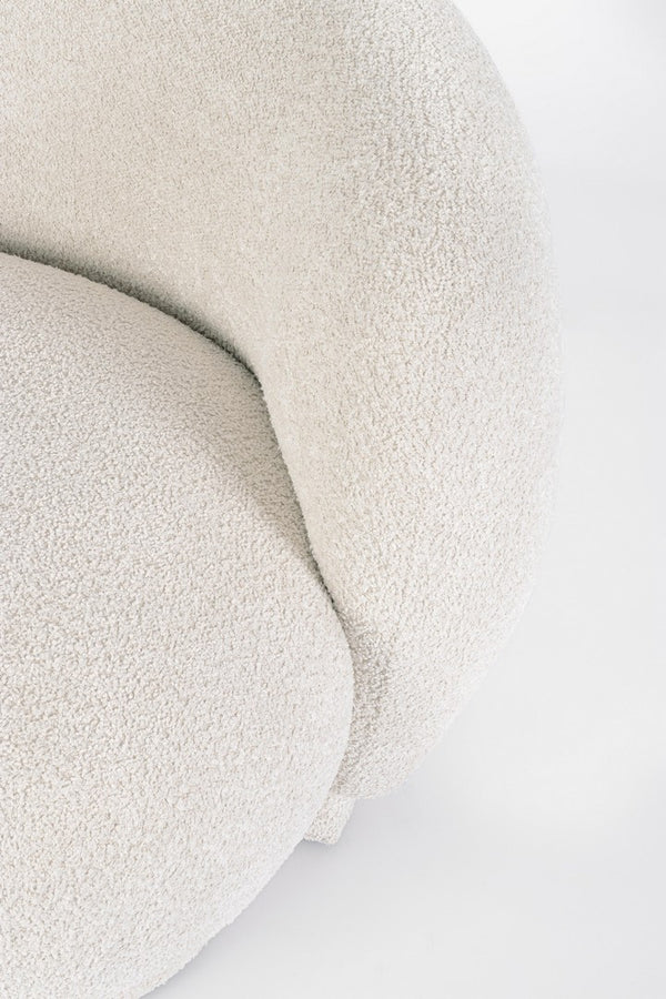 2-Seater Sofa Natural Upholstered L191