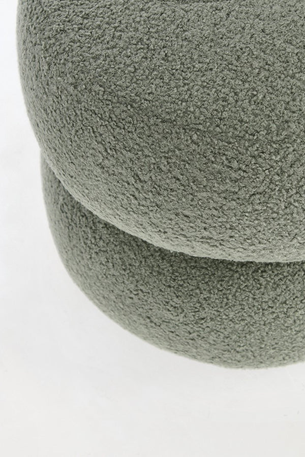 Round Bar Stool Sage Green D41