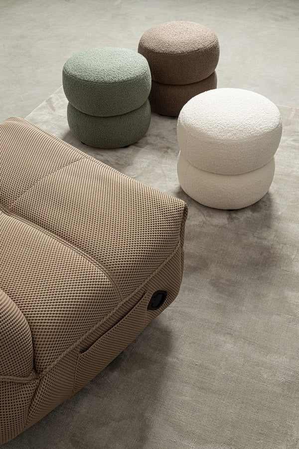 Round Bar Stool Sage Green D41