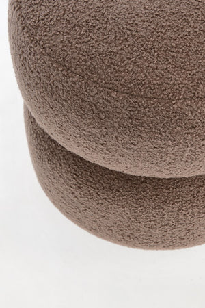 Round Bar Stool Brown D41