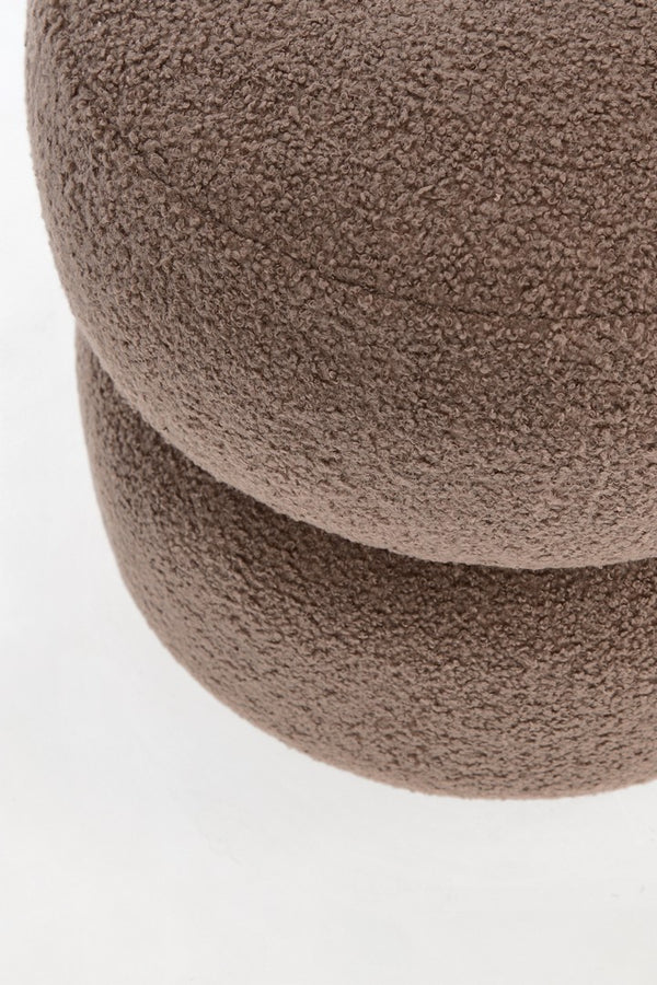 Round Bar Stool Brown D41