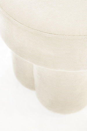 Square Stool White D42