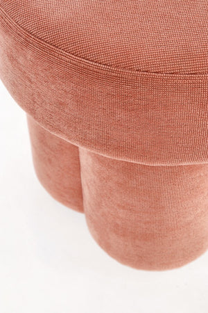Square Stool Peach D42