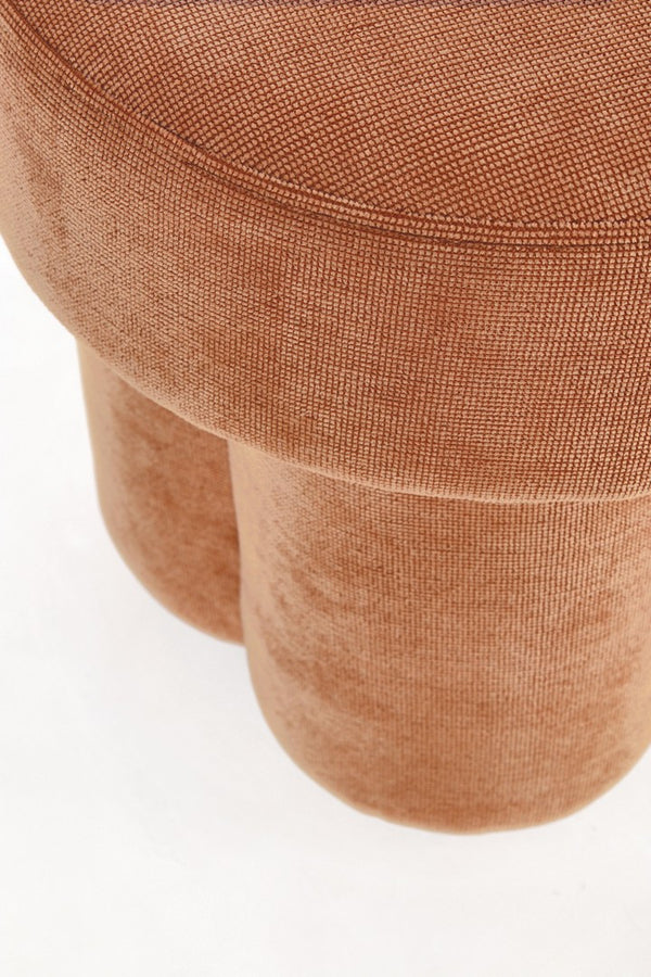 Square Stool Orange D42