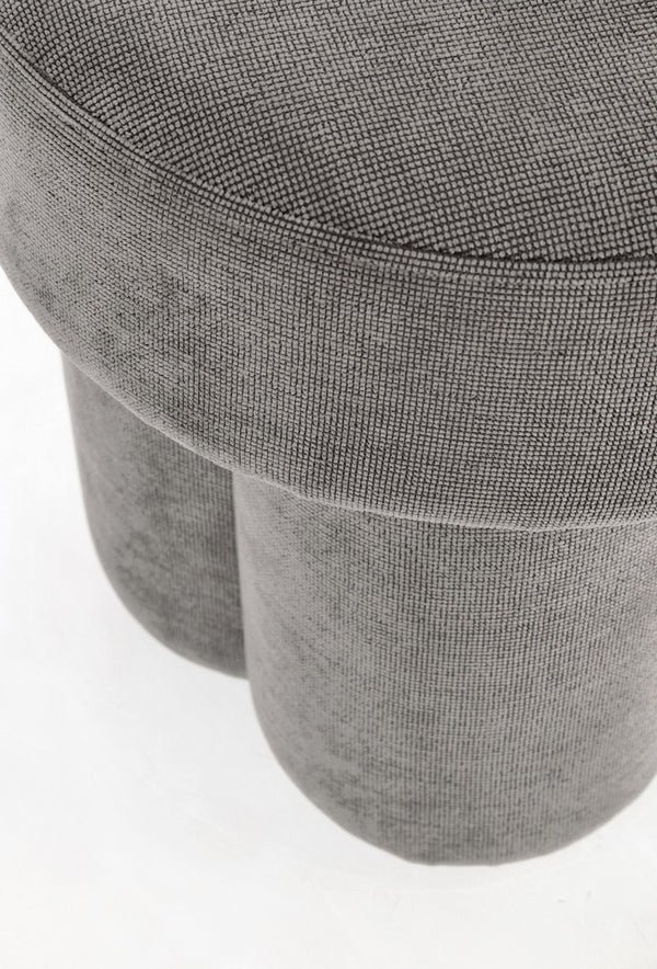 Square Stool Grey D42