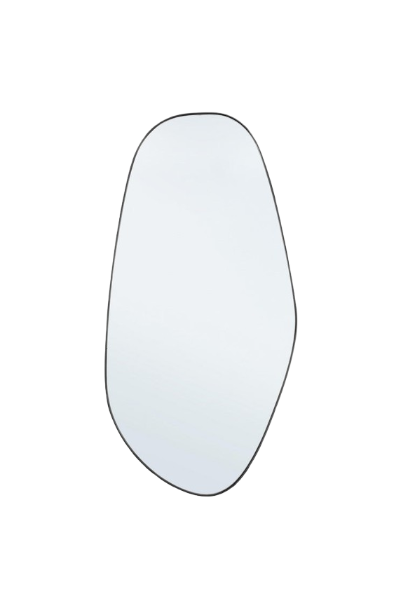 Wall Mirror 130 cm – Black Modern Decorative Mirror