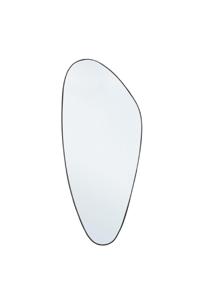 Wall Mirror 130 cm – Black Modern Decorative Mirror
