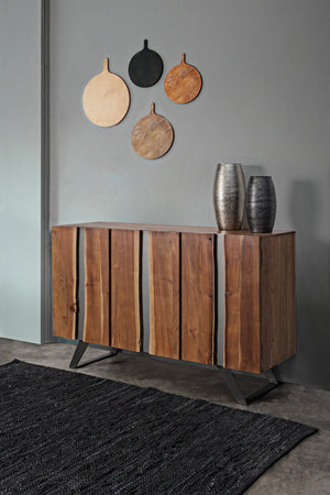 Modern 3-Door Sideboard Cabinet for Stylish Storage