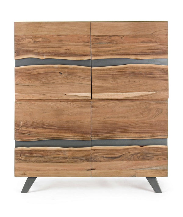 Modern 4-Door Sideboard Cabinet for Extra Storage