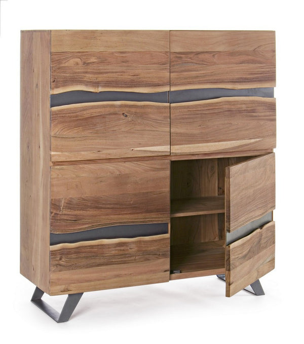 Modern 4-Door Sideboard Cabinet for Extra Storage