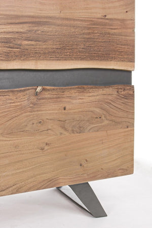 Modern 4-Door Sideboard Cabinet for Spacious Storage