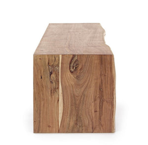 Modern Low Cabinet with 3 Drawers for Living Room Storage